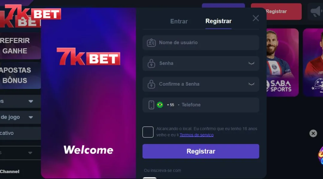 Guia de Cadastro na 7KBET Plataforma Oficial
